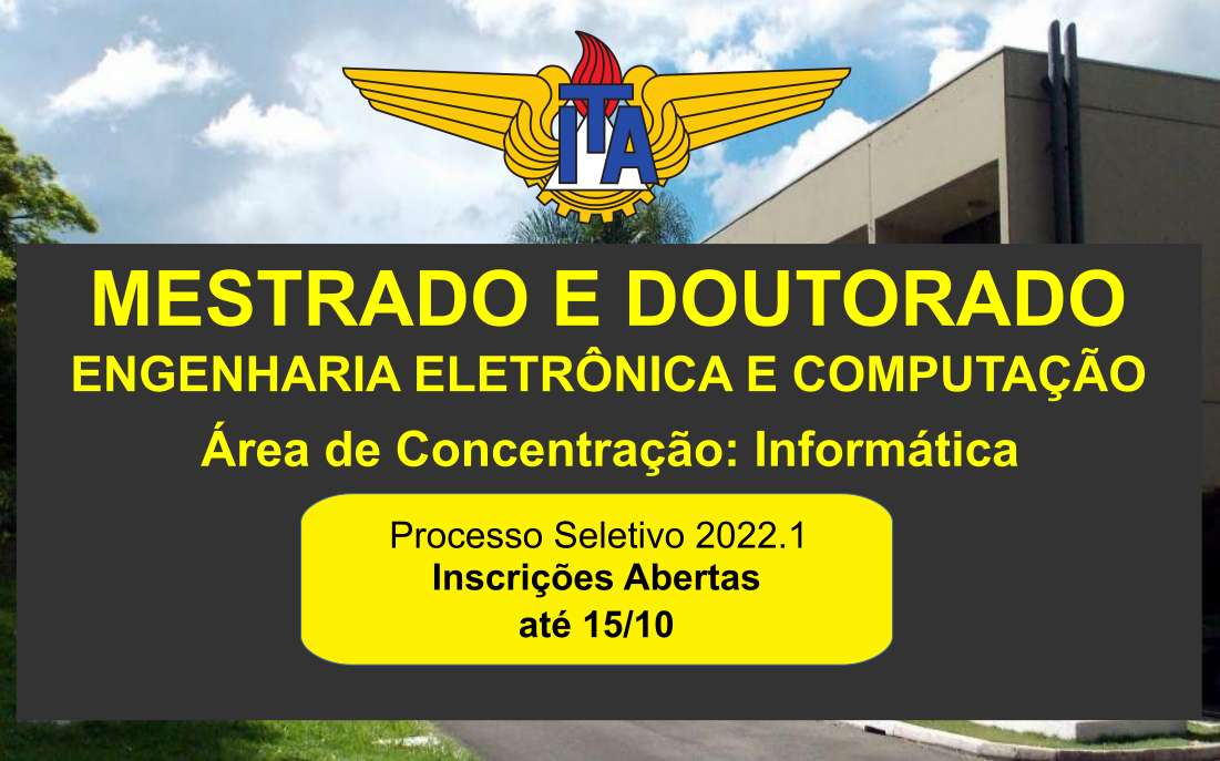 Mestrado e Doutorado em Engenharia Eletrônica e Computação - Área Informática